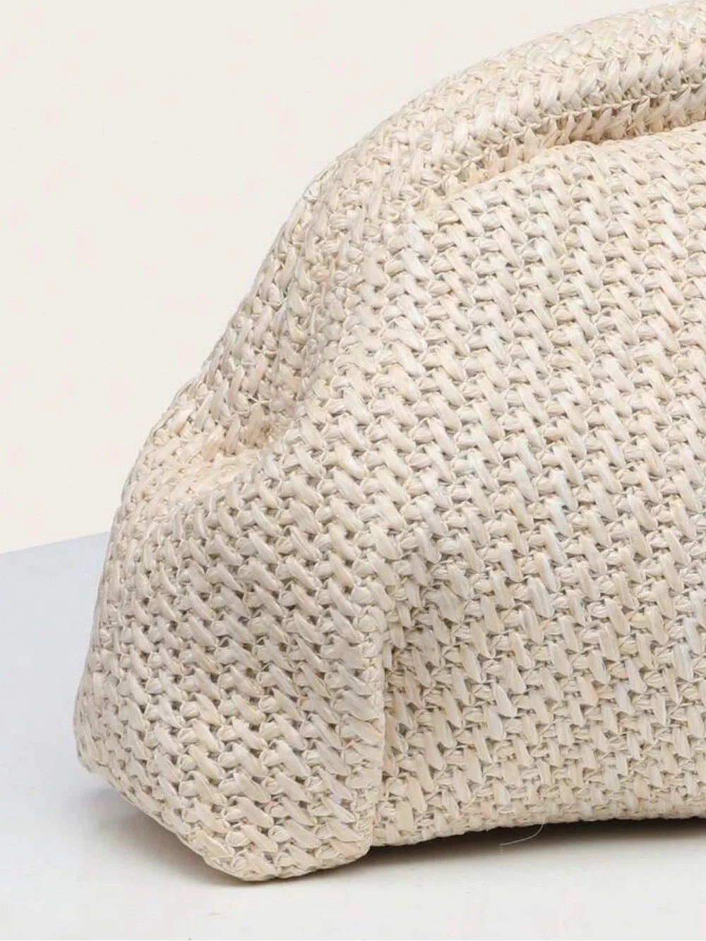 N/A cream woven